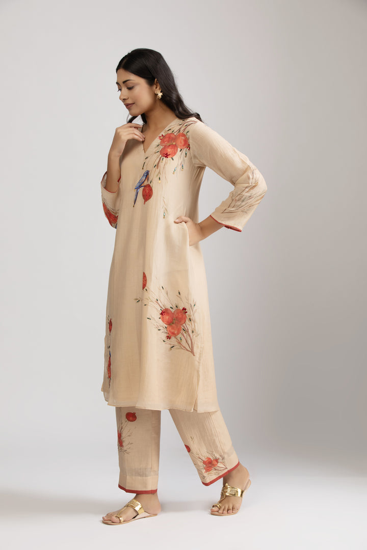 Tsubaki Anaar Embellished Kurta Set