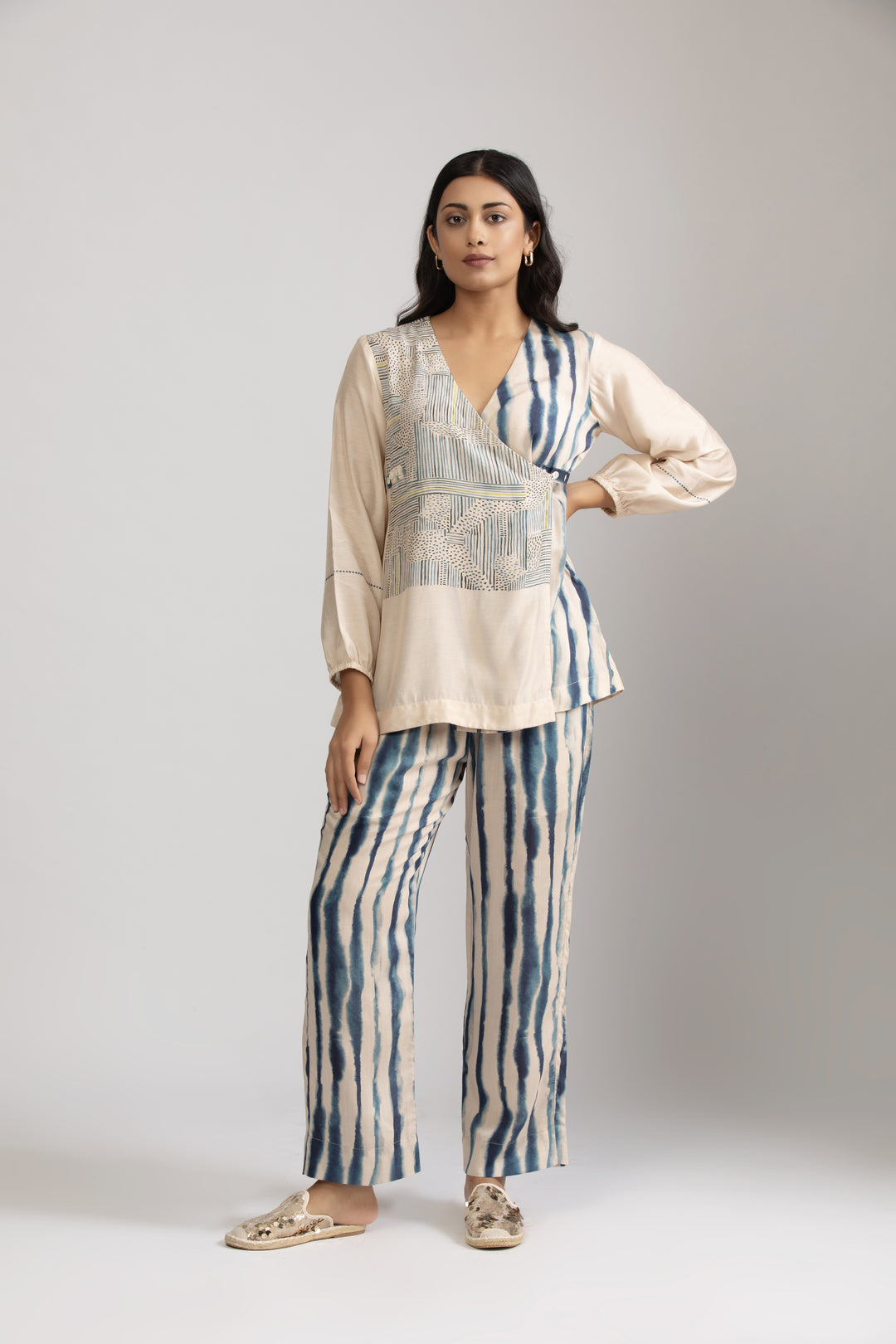 Kai waterfall Coord Set (Set of 2)