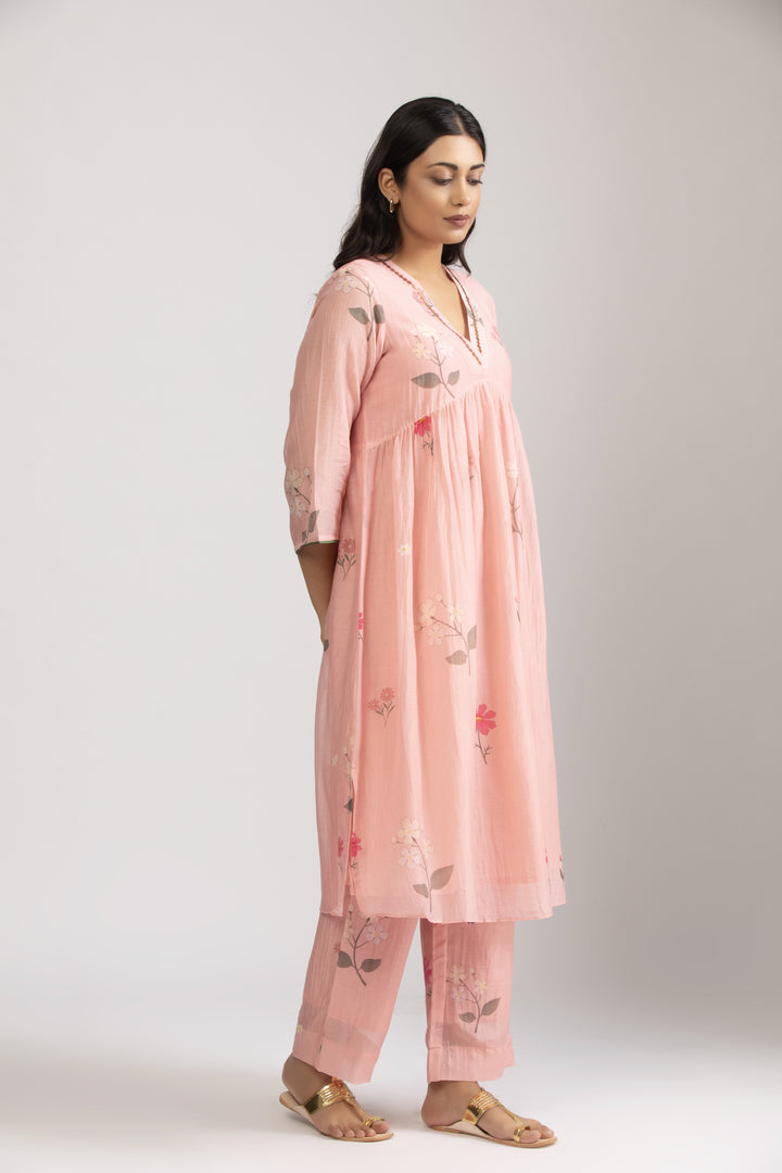Wisteria Pink Kurta Set