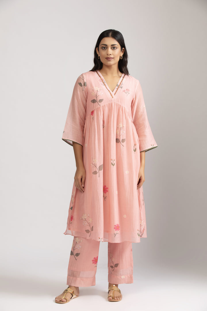 Wisteria Pink Kurta Set