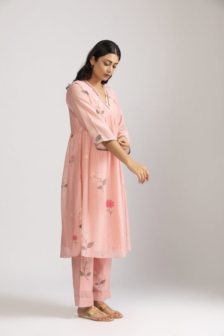 Wisteria Pink Kurta Set