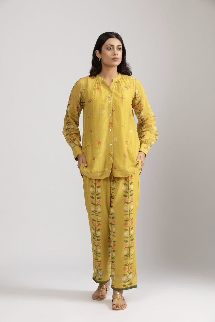 Taro Mustard Coord Set