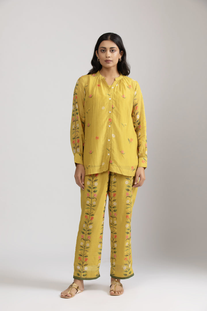 Taro Mustard Coord Set