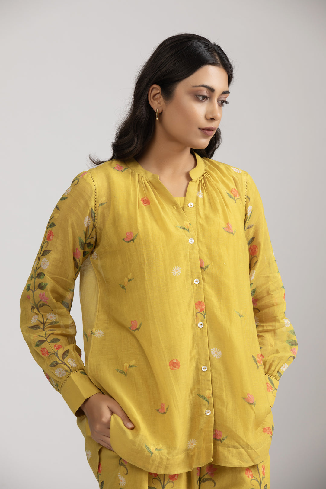 Taro Mustard Coord Set