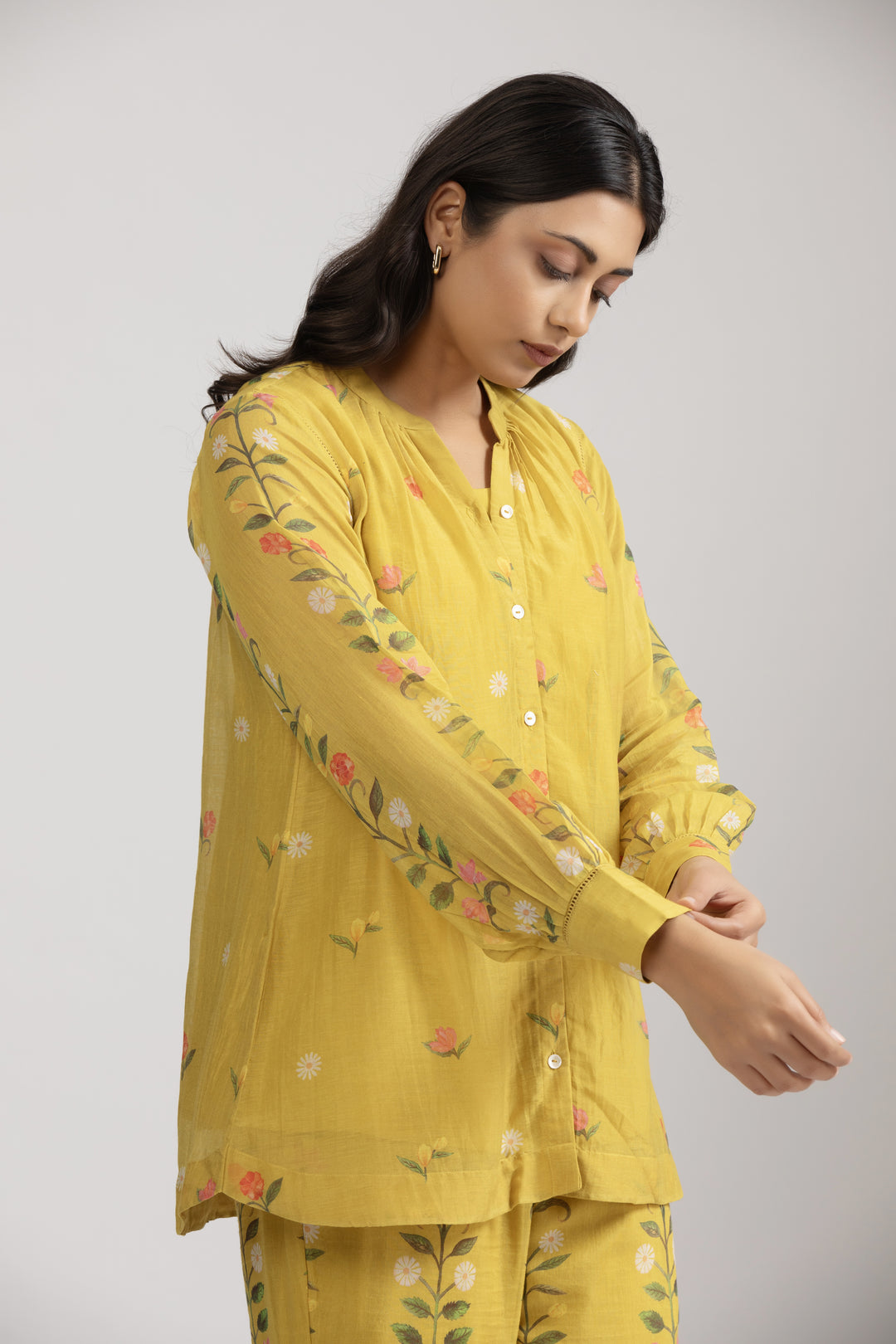 Taro Mustard Coord Set