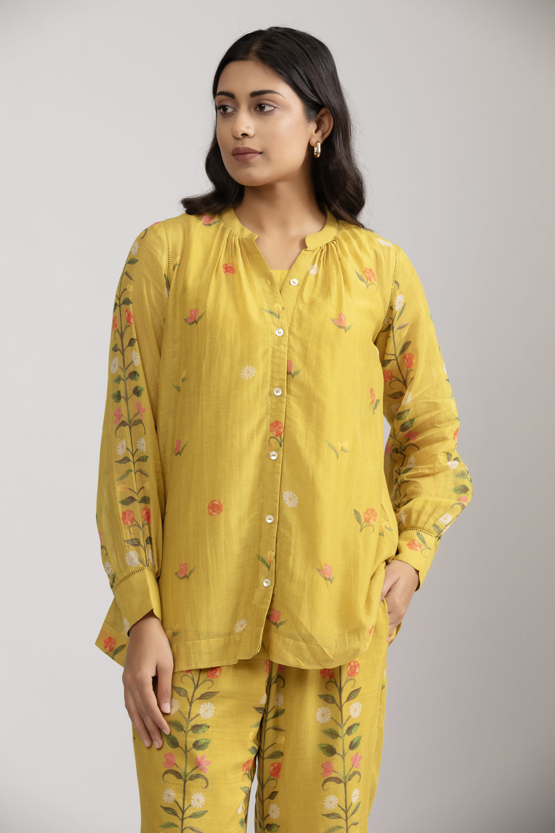 Taro Mustard Coord Set