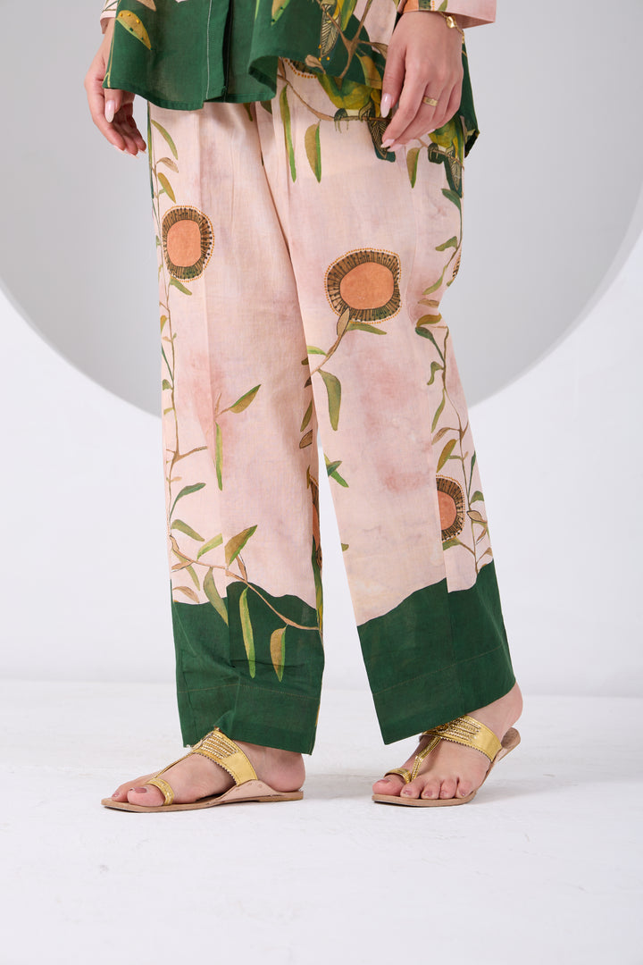 Peach Montane Bird Coord Set