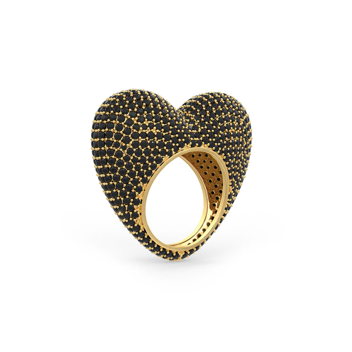The love ring in gold