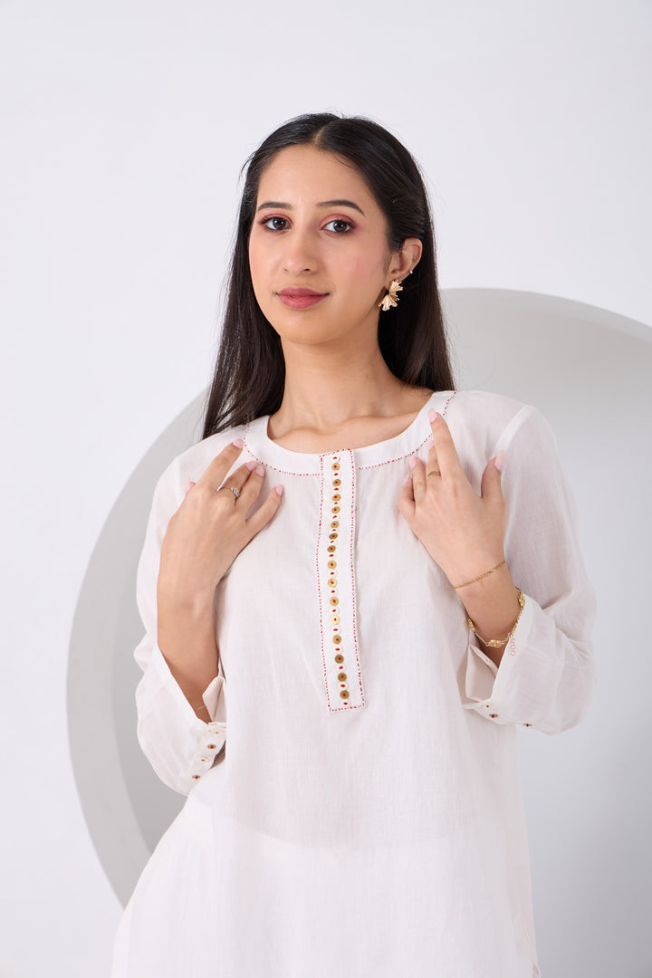 White Daisy Summer Coord Set