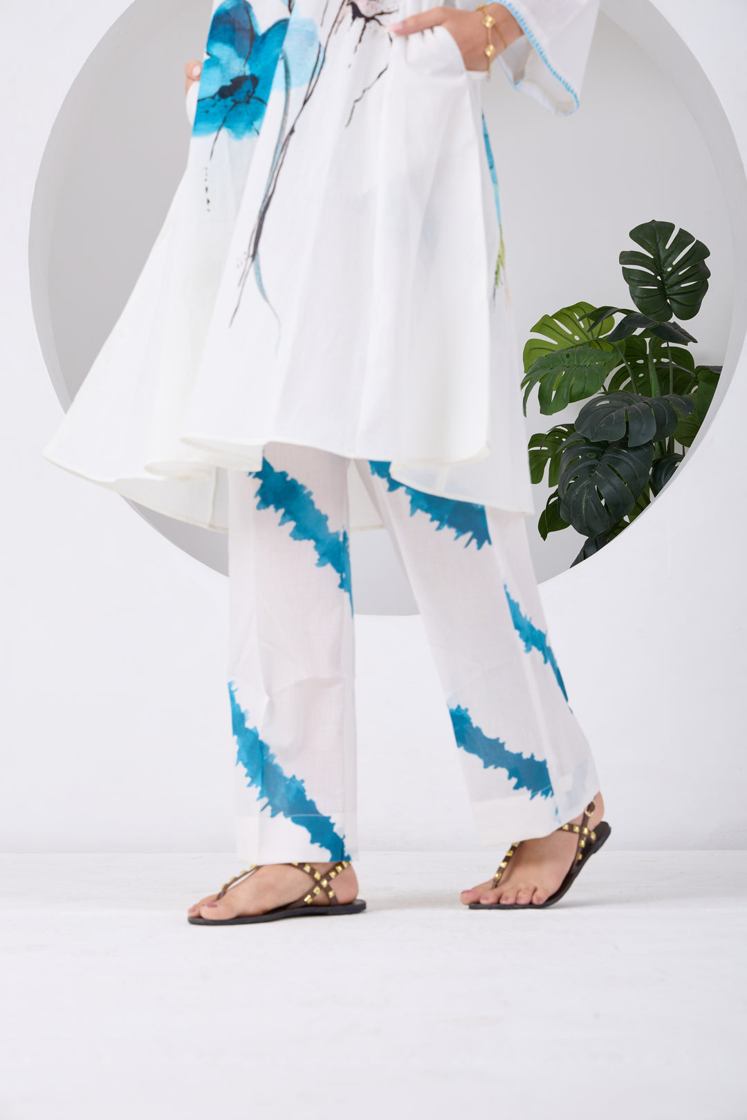 Blue Siberica Coord Set