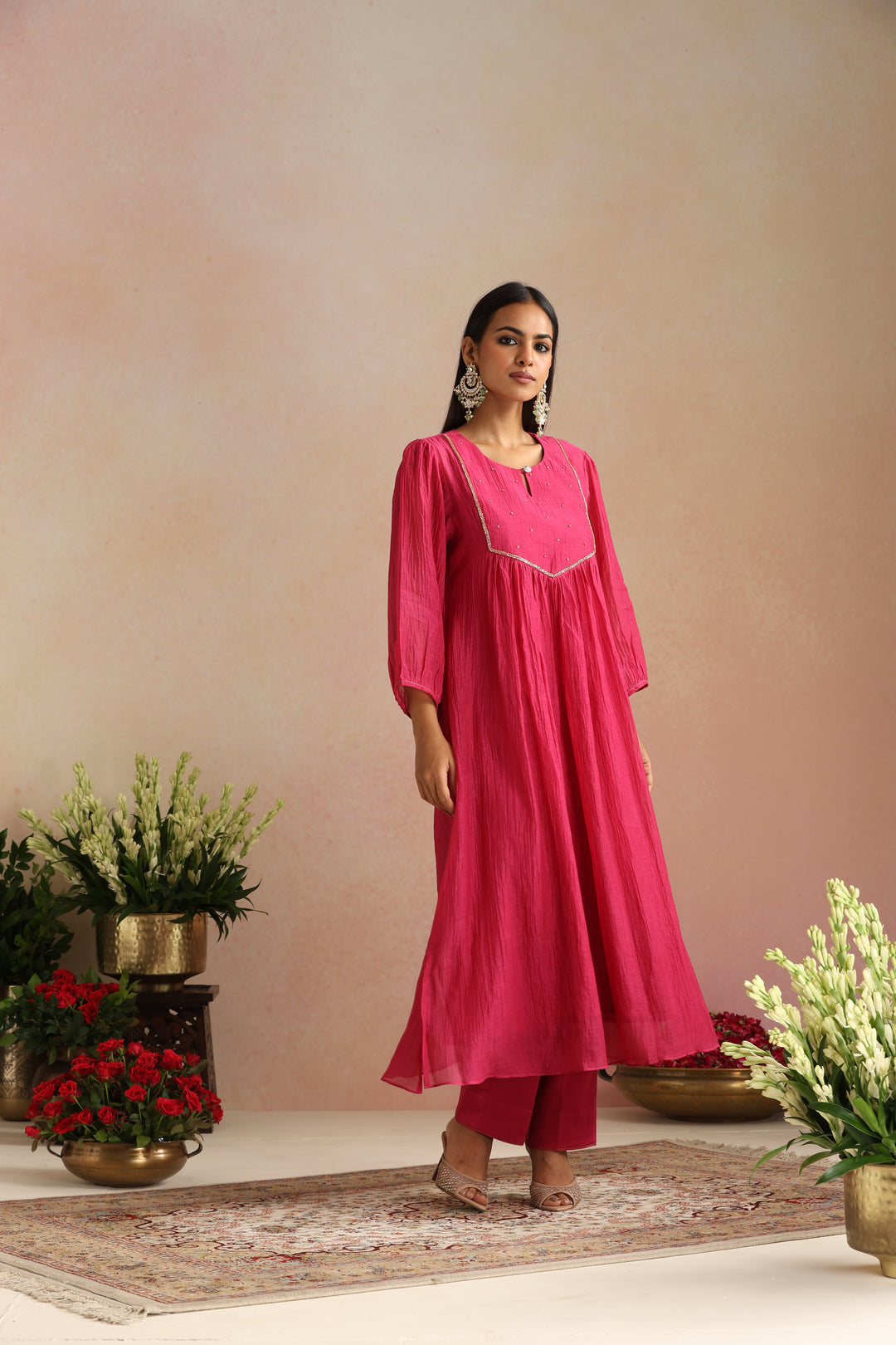 Gulaabi Ishq Kurta Set
