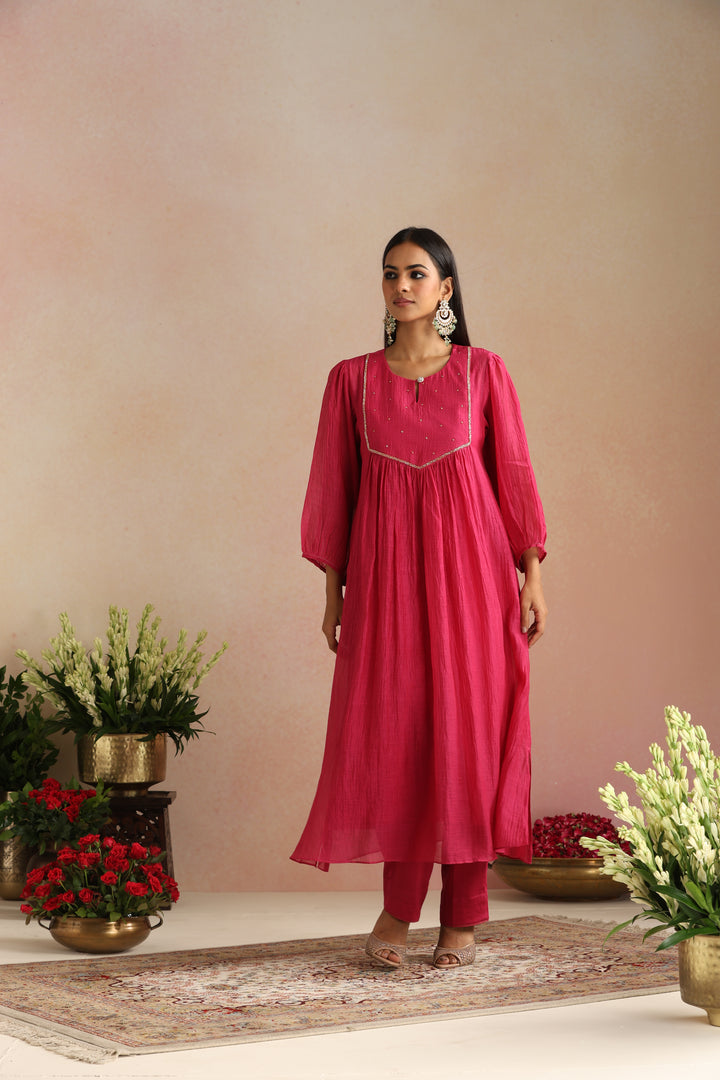 Gulaabi Ishq Kurta Set