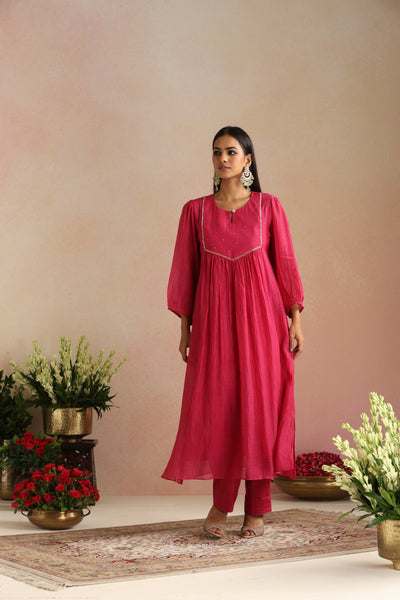 Gulaabi Ishq Kurta Set