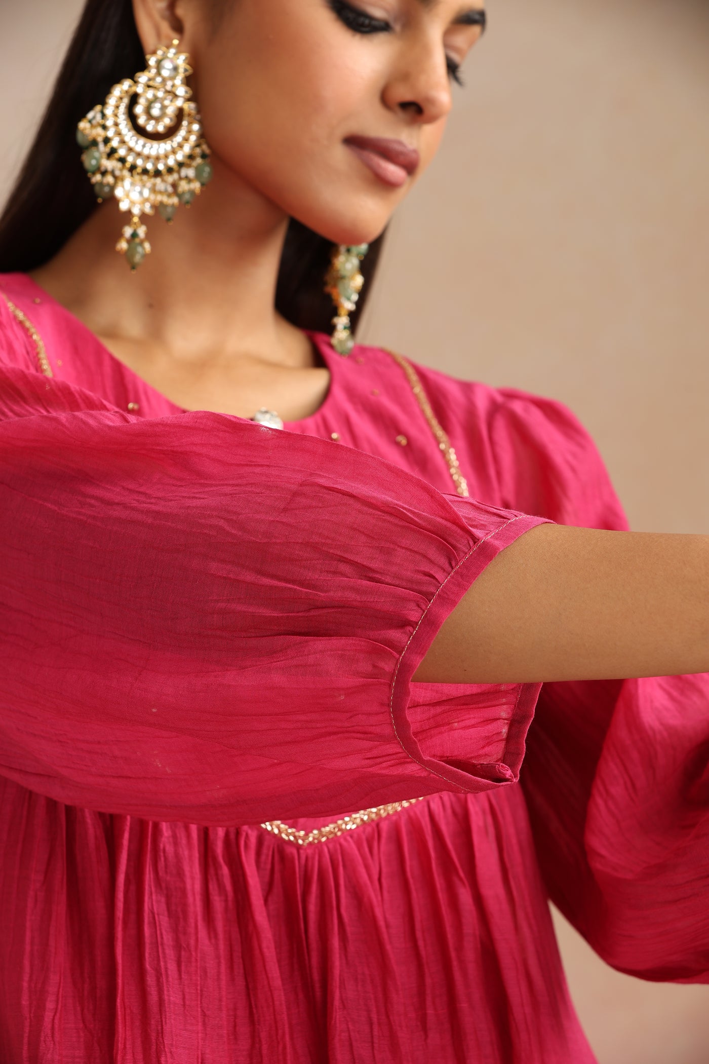 Gulaabi Ishq Kurta Set - Set of 3