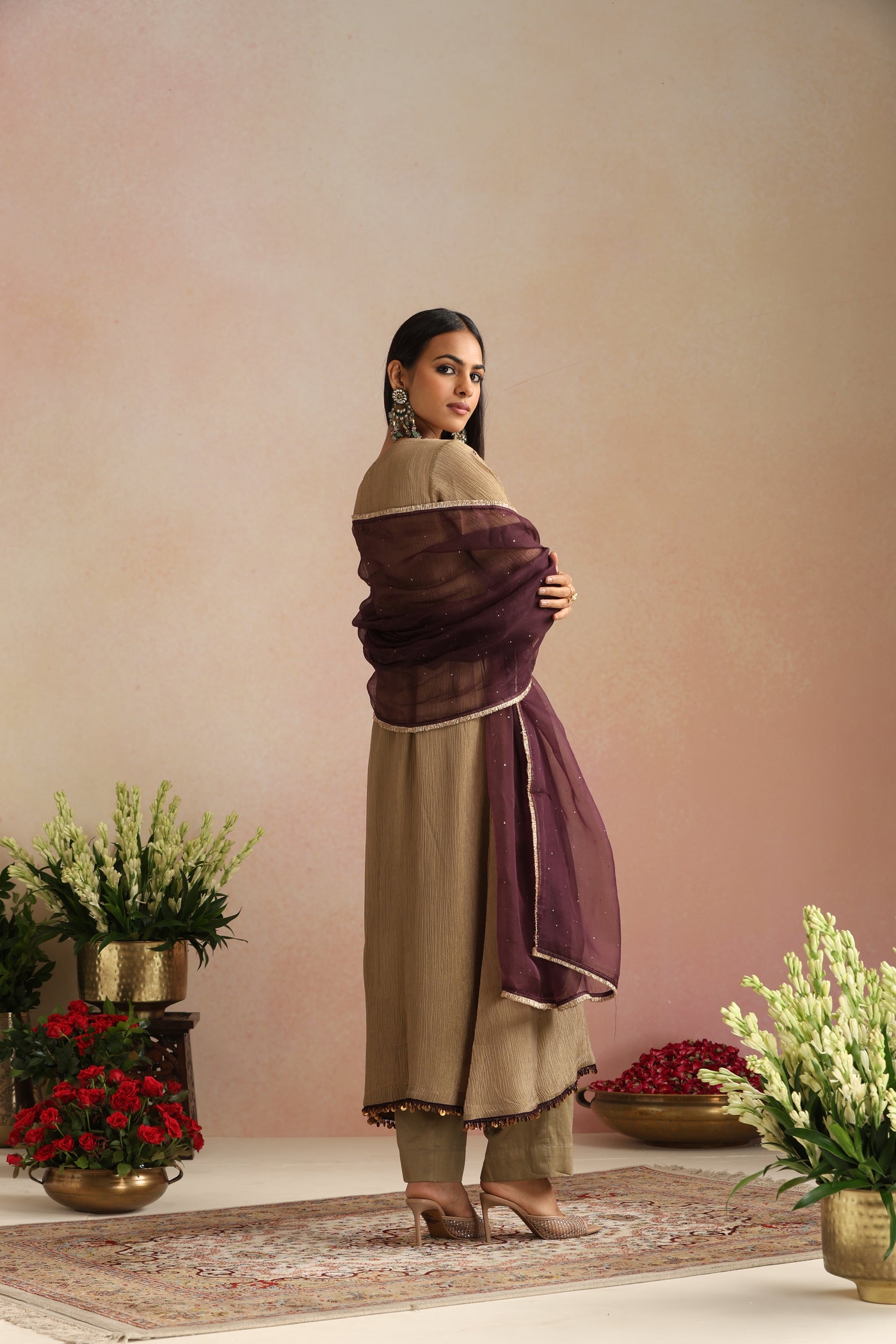 Bukhara Ishq Mukaish Organza Odhani