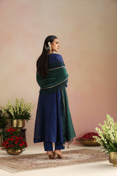 Panna Ishq Chanderi Organza Odhani