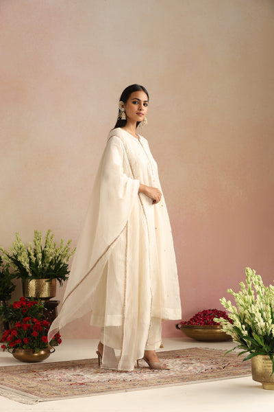 Roshni Ishq Chanderi Kiran Odhani
