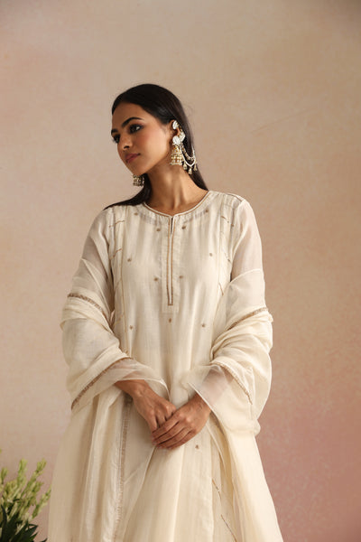 Roshni Ishq Chanderi Kiran Odhani