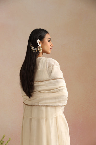 Roshni Ishq Chanderi Kiran Odhani