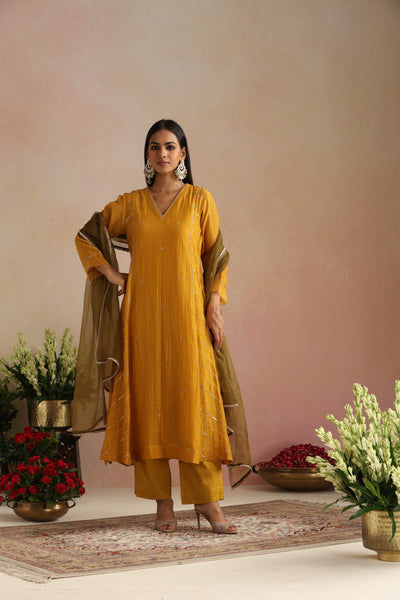 Basant Ishq Kurta Set - Set of 2