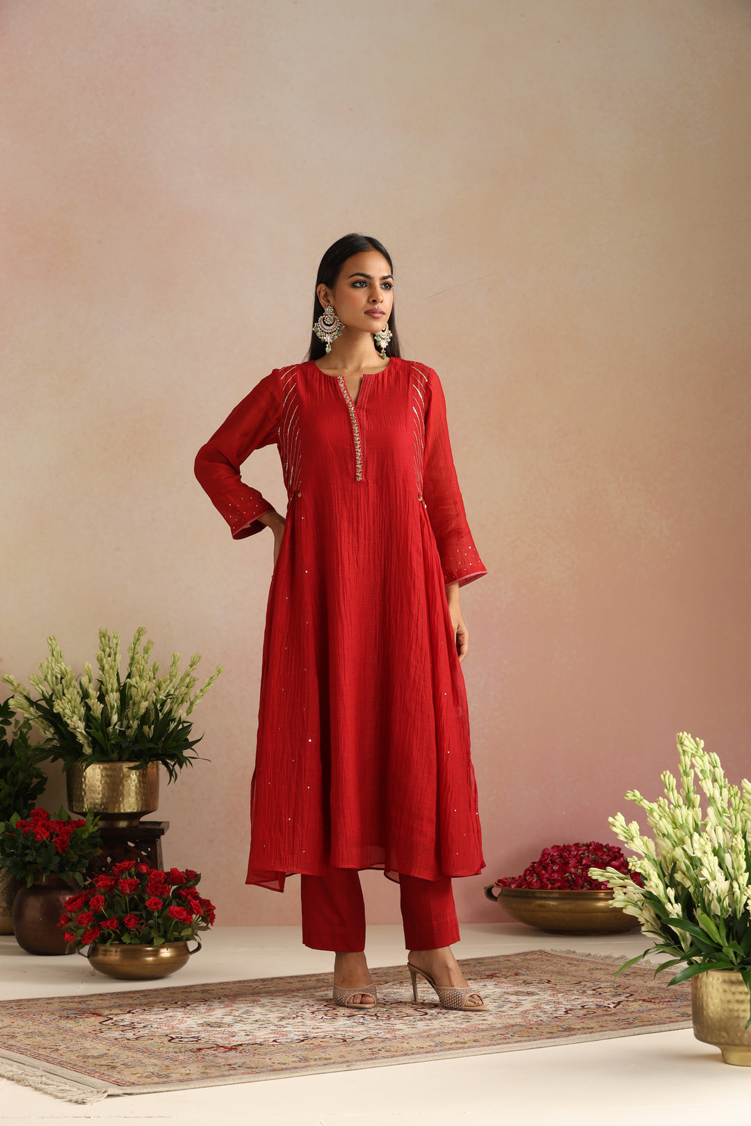 Surkh Ishq Kurta Set
