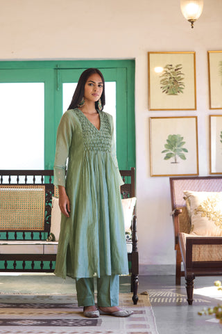 Shikha Dhoop Chhaon Kurta Set