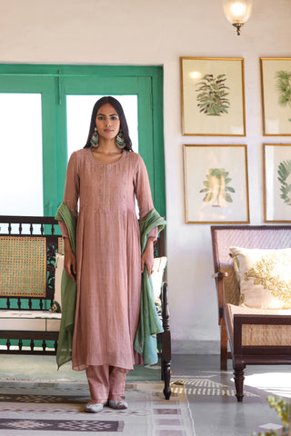 Aarohi Dhoop Chhaon Kurta Set