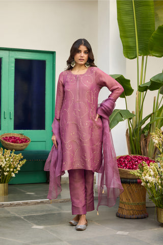Jhilmil Motichoor Kurta Set