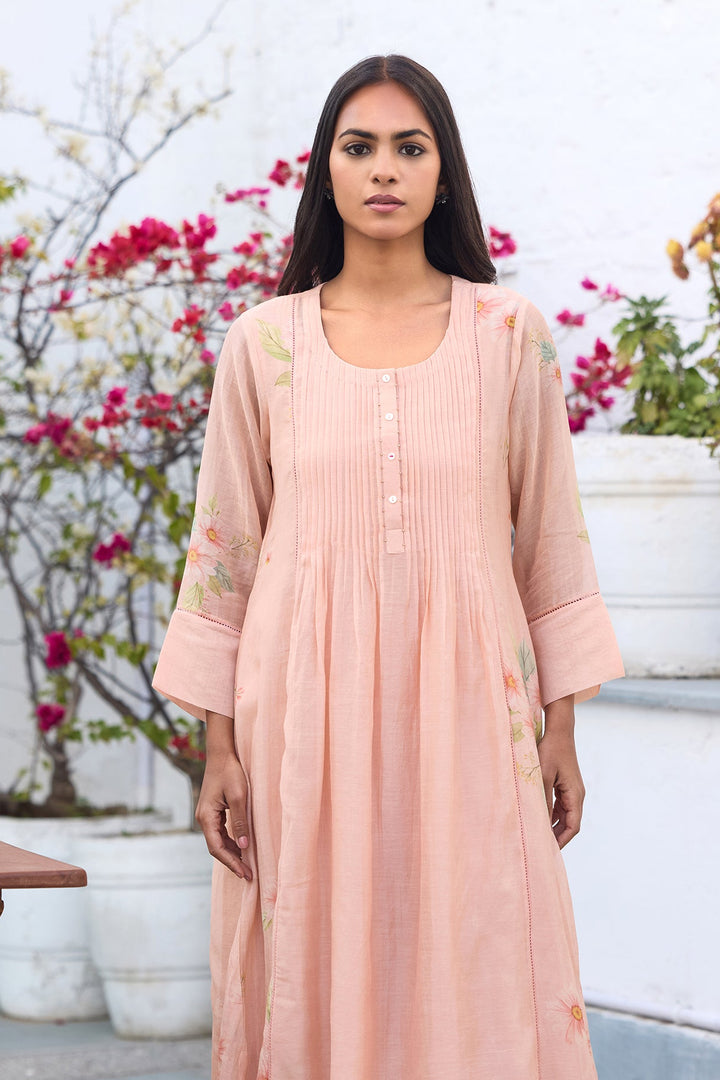 Peach Petal Avril Kurta Set