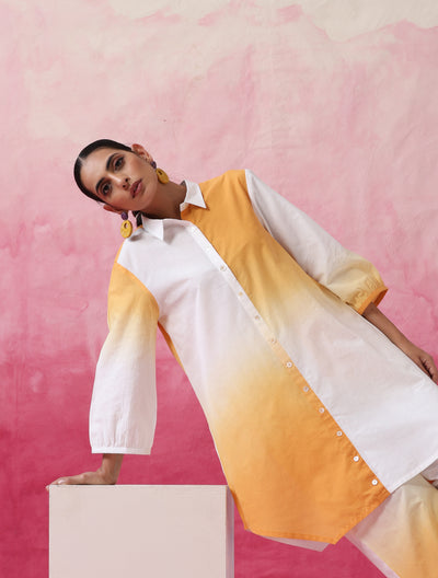 Reverse Ombre Co ord Yellow