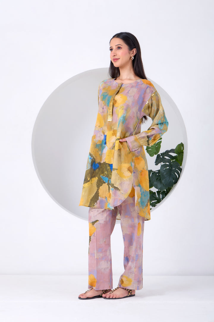 Green Ombre Coord Set