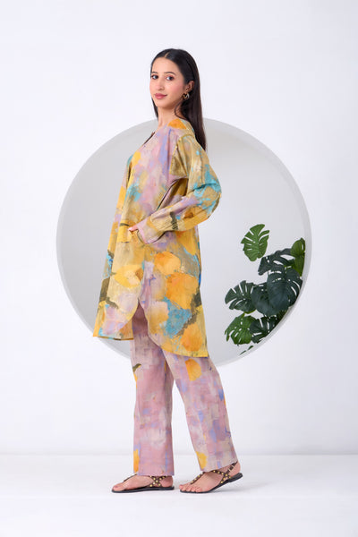 Greem Ombre Coord Set