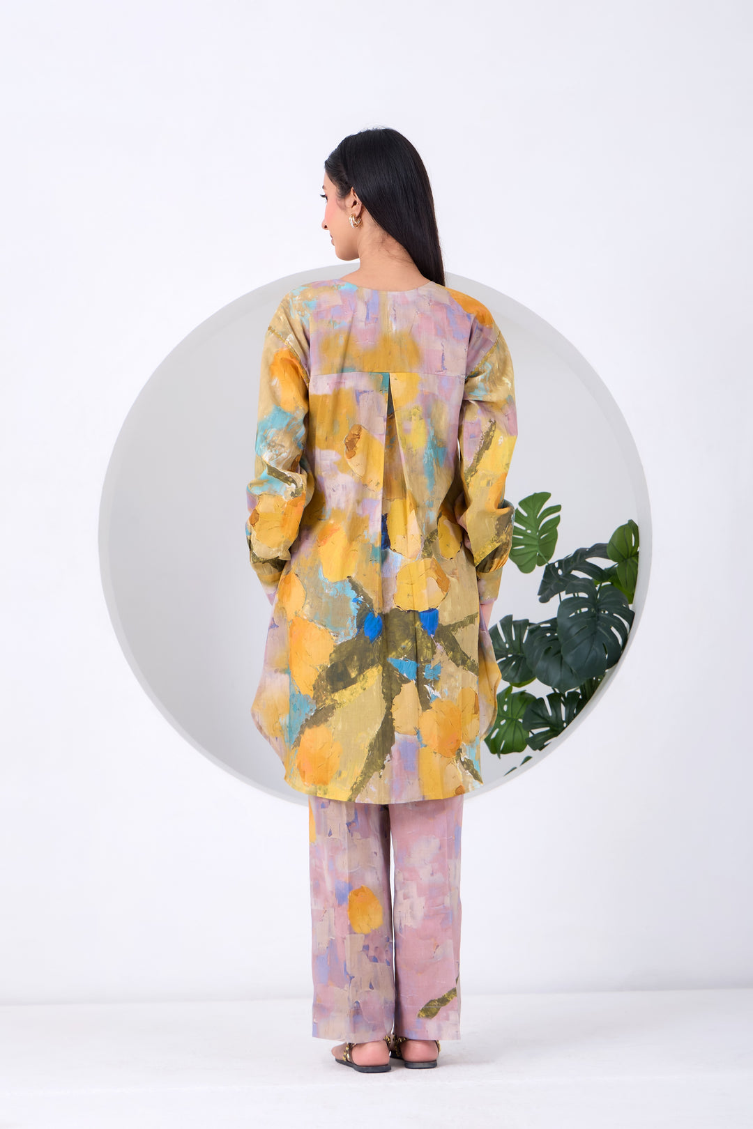 Green Ombre Coord Set