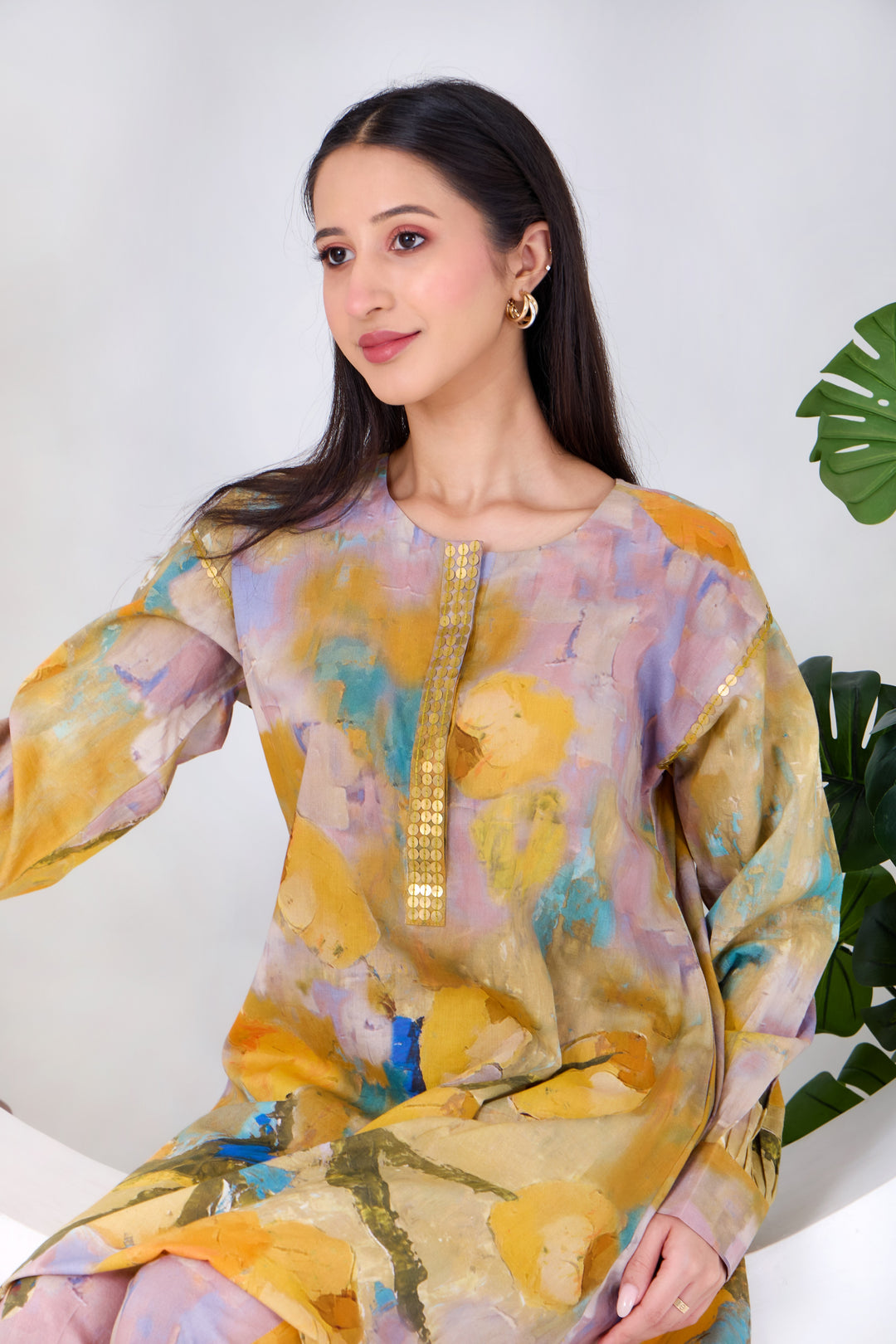 Green Ombre Coord Set