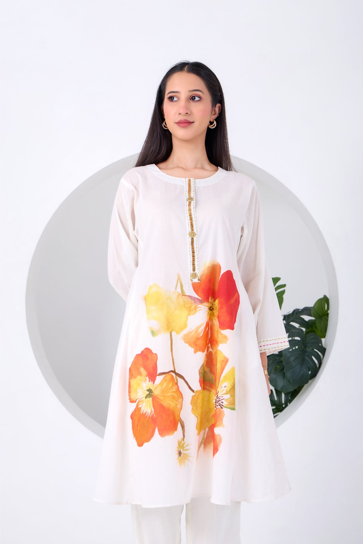 White Daisy Summer Coord Set