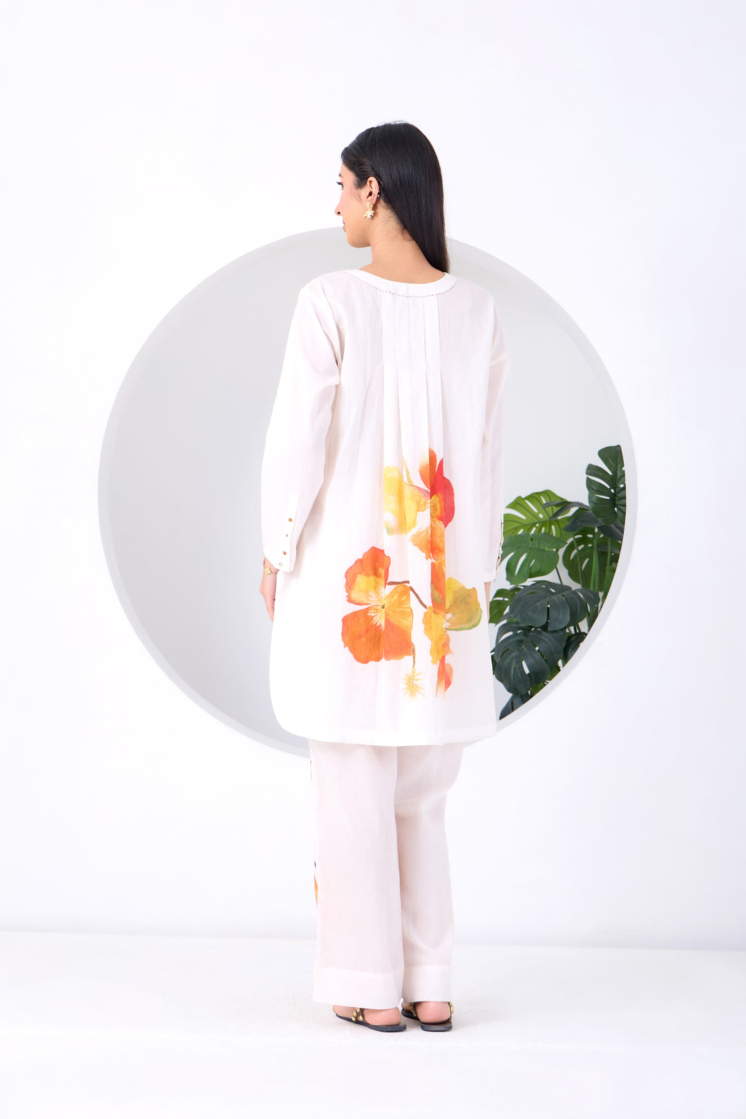 White Daisy Summer Coord Set