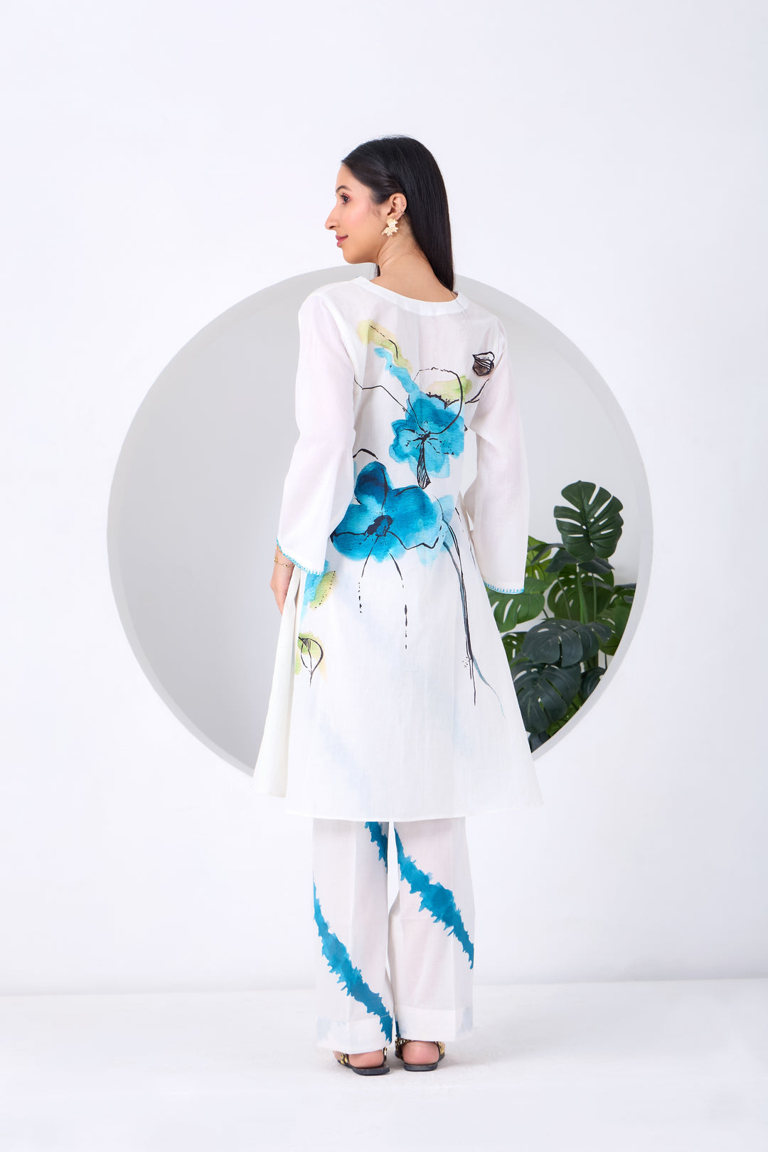 Blue Siberica Coord Set