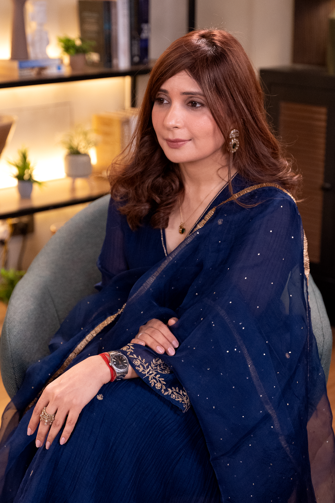 Priyanka in Ayesha Dastaan Kurta Set
