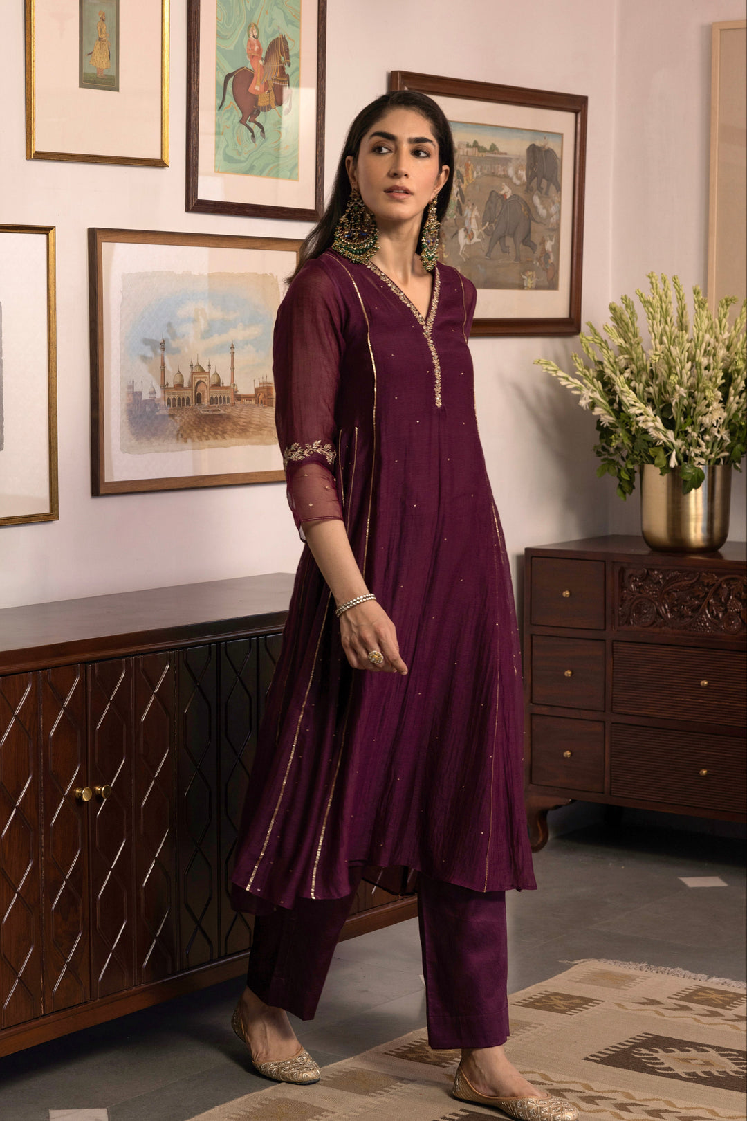 Farida Dastaan Kurta Set