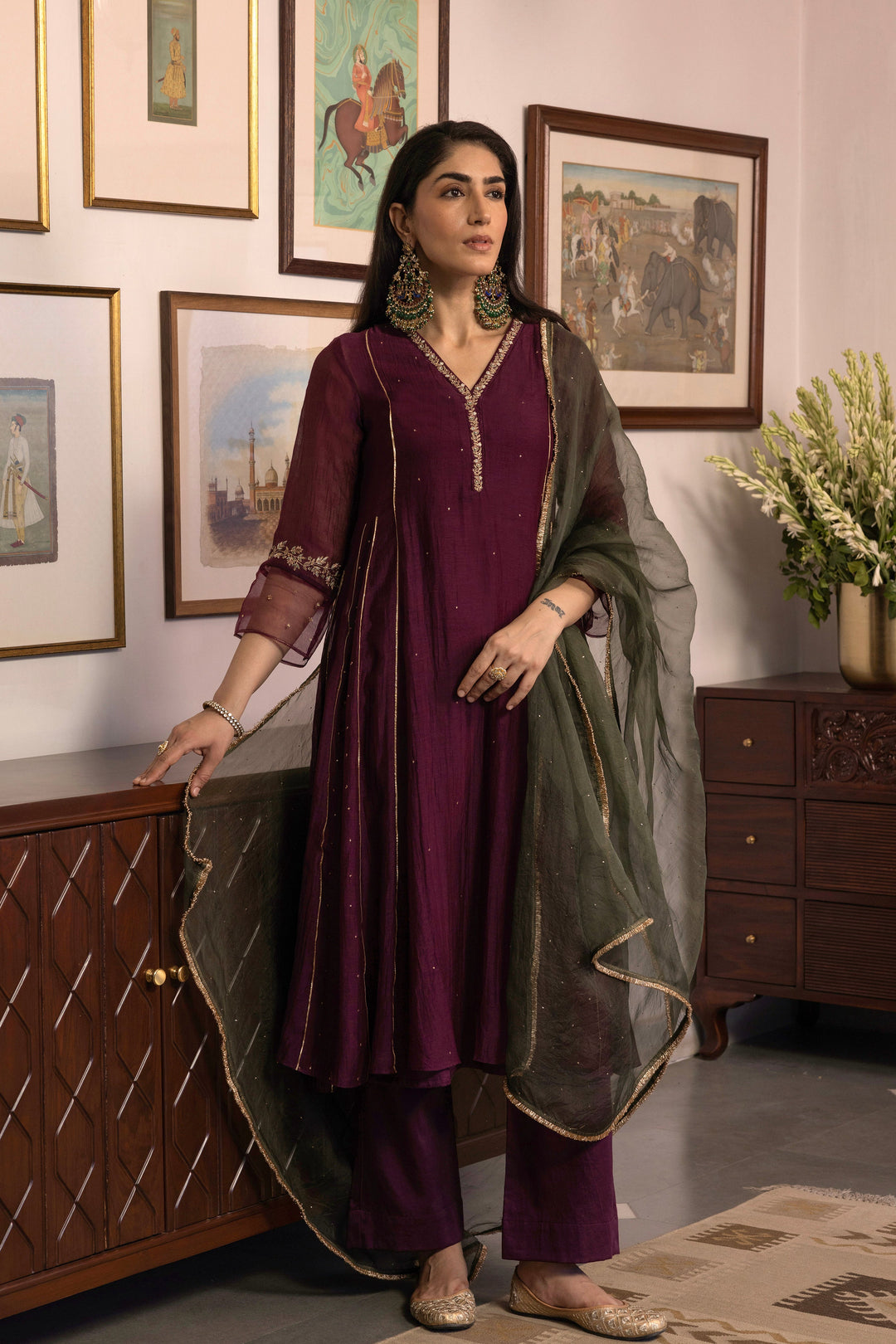 Farida Dastaan Kurta Set