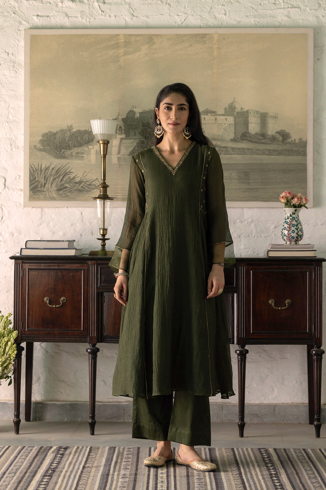 Neelam Leela Kurta Set