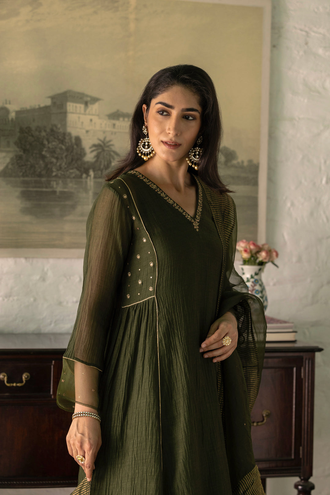 Neelam Leela Kurta Set