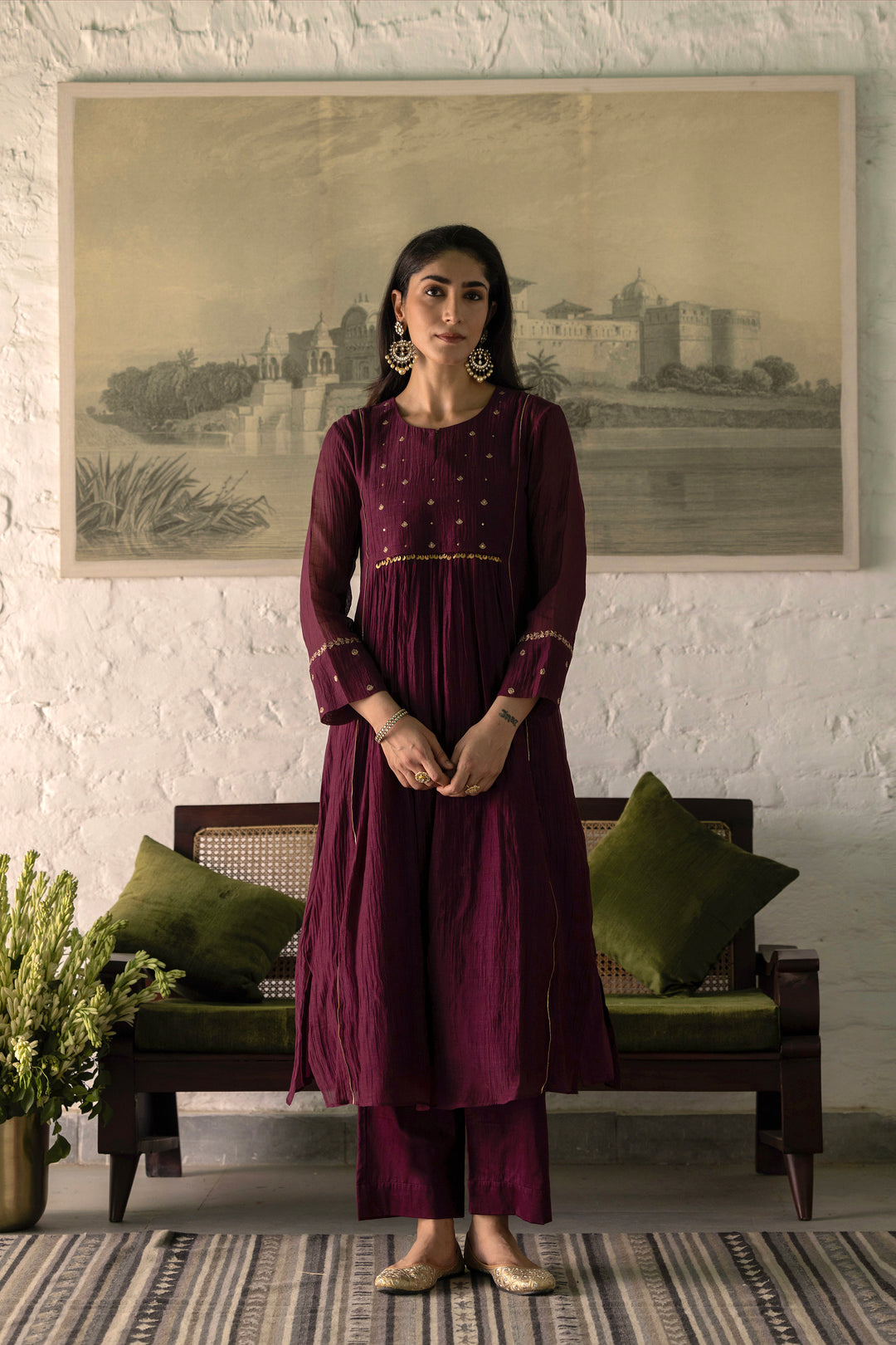 Madhuri Leela Kurta Set
