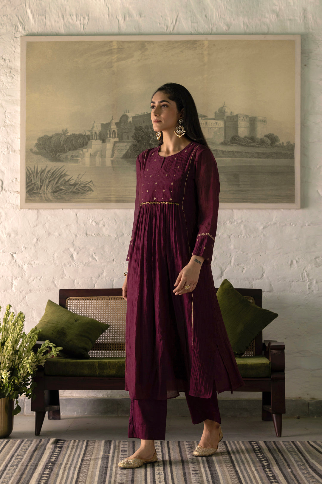 Madhuri Leela Kurta Set