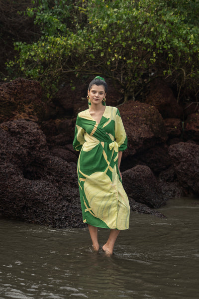 Eka Green Dress