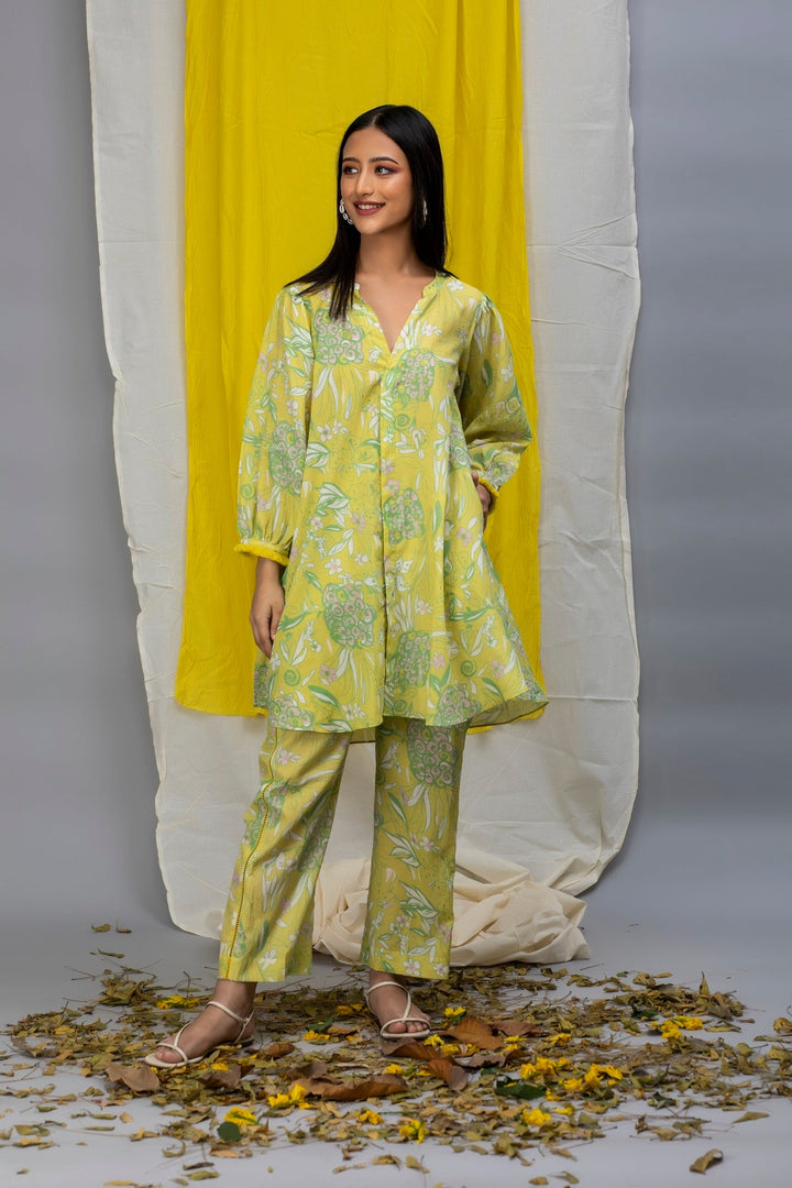 Jungle Love Printed Cotton Coord Set