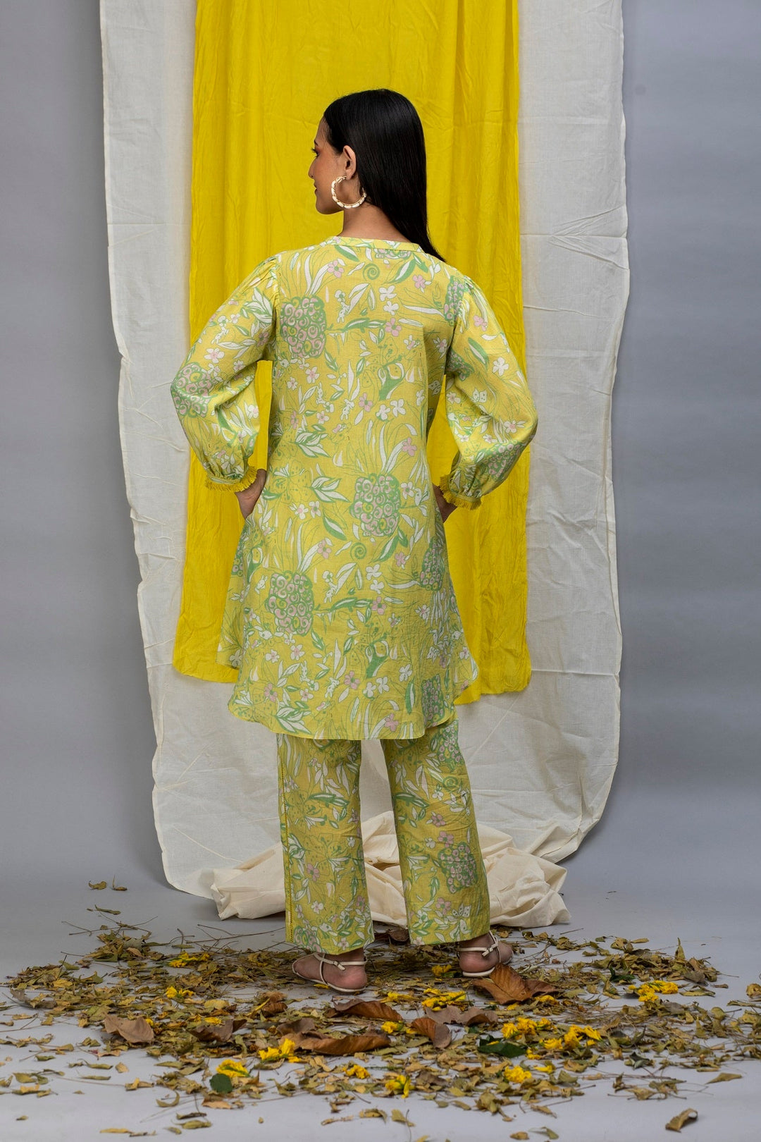 Jungle Love Printed Cotton Coord Set