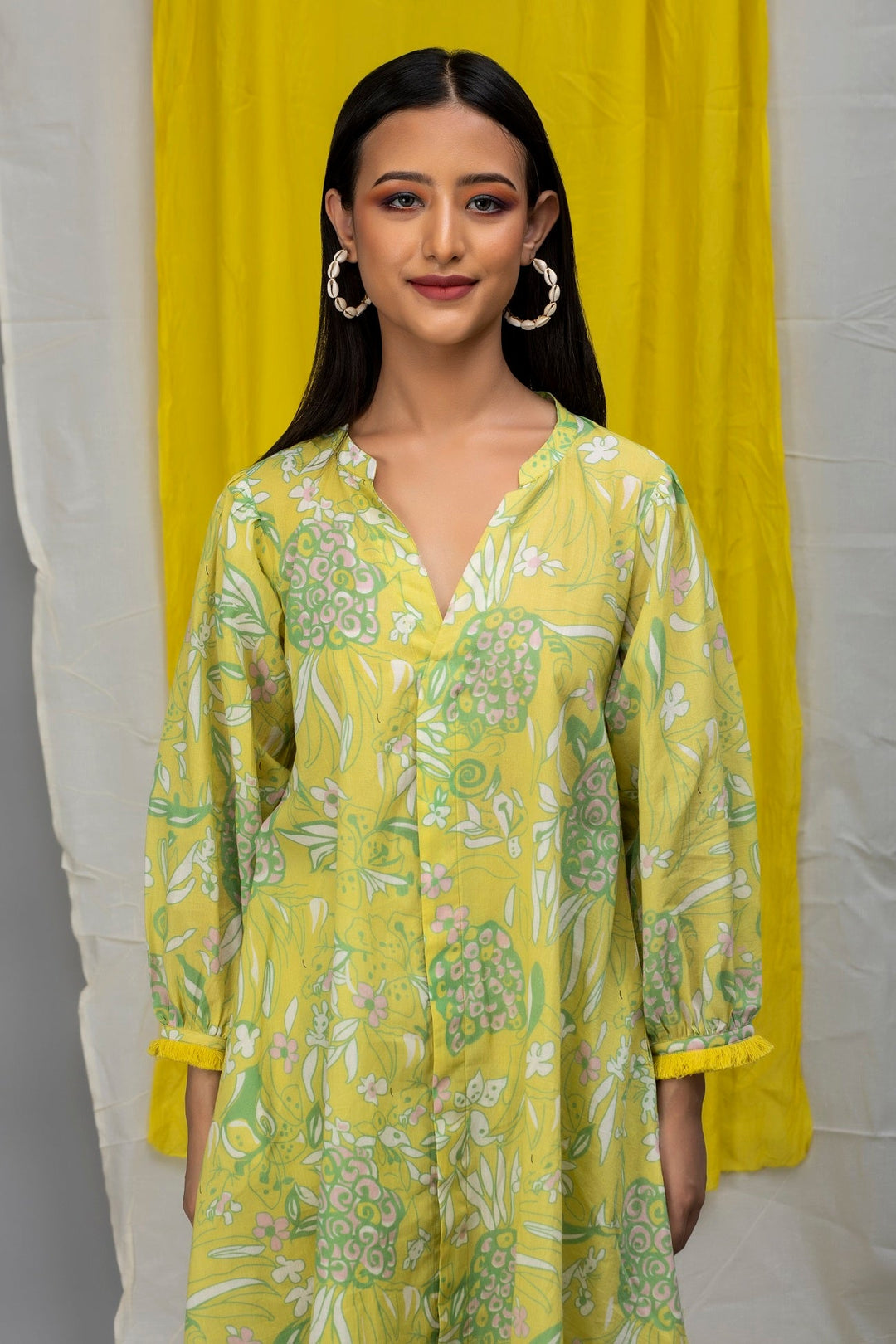 Jungle Love Printed Cotton Coord Set