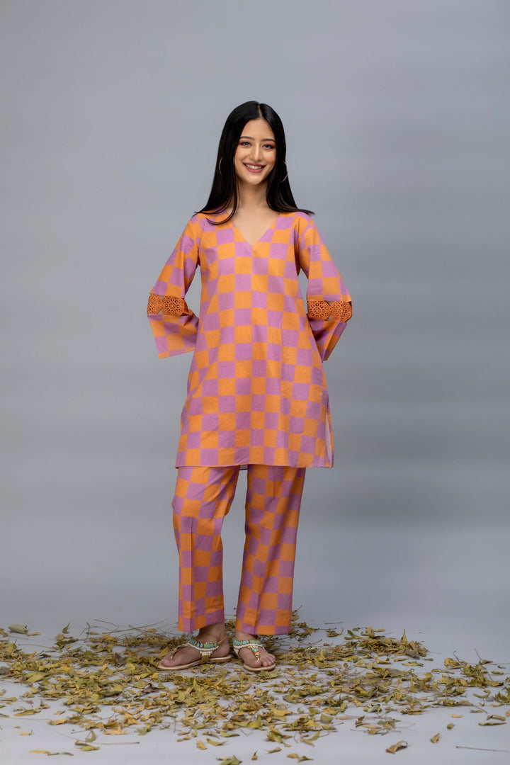 Lilium Printed Cotton Coord Set