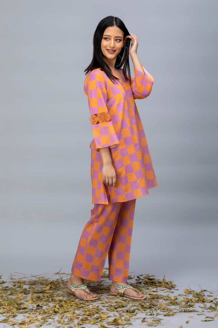 Lilium Printed Cotton Coord Set